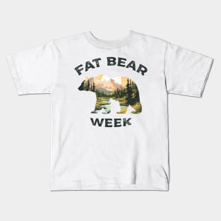 fat bear week Kids T-Shirt